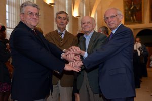 Les 4 Présidents de l'ASP fondatrice