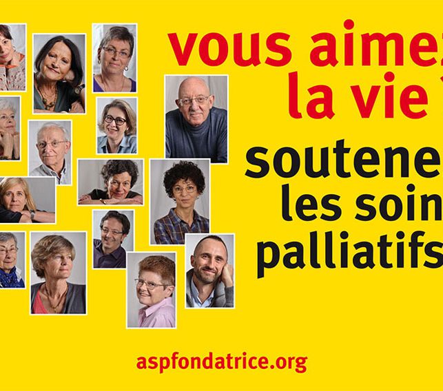 Soins palliatifs - Campagne de recrutement Accompagnants bénévoles, ASP fondatrice